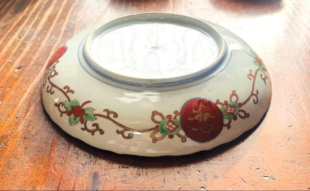 骨董皿　古伊万里　大聖寺伊万里　平皿　飾皿　おもてなし皿