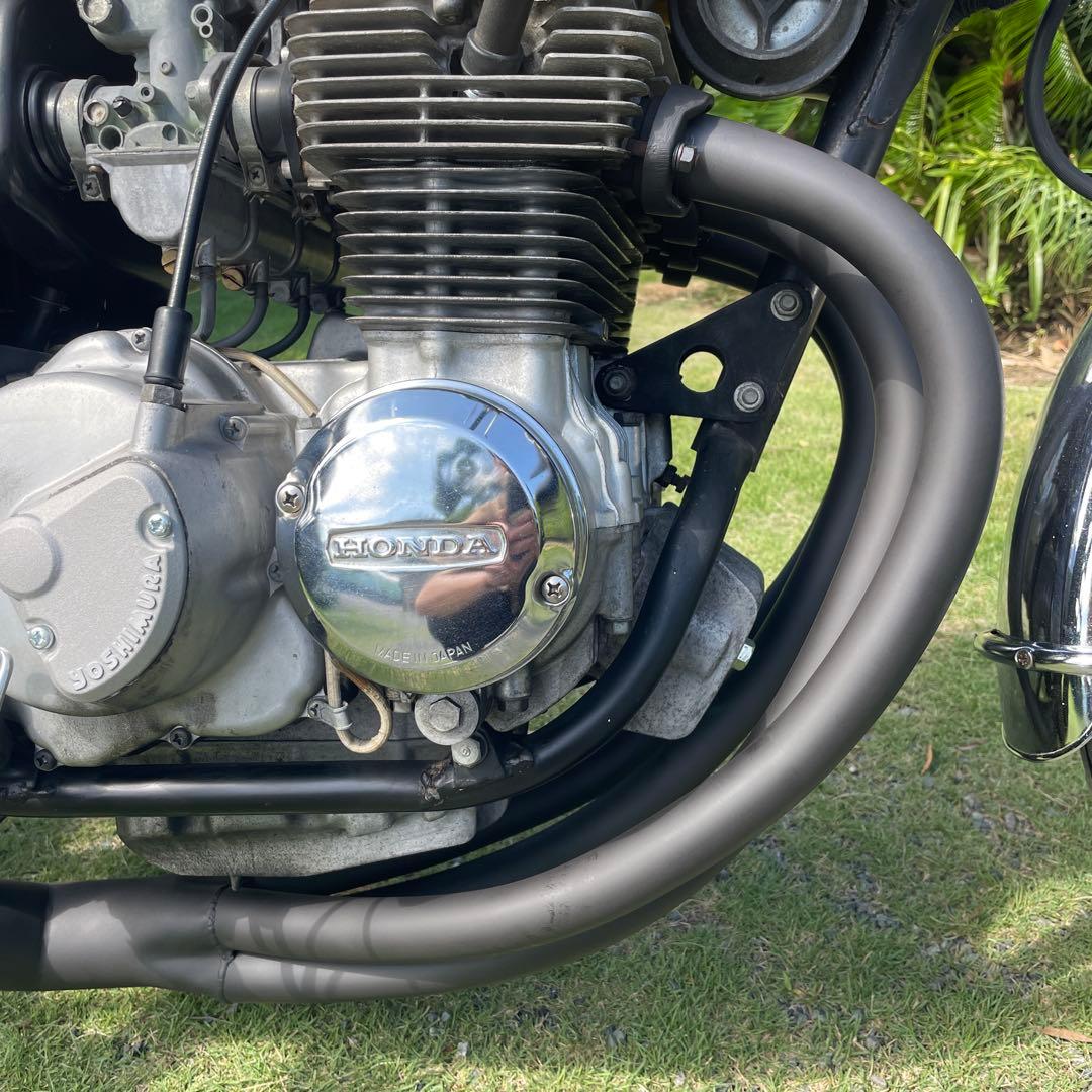 ヨンフォア用手曲げマフラー　CB400F