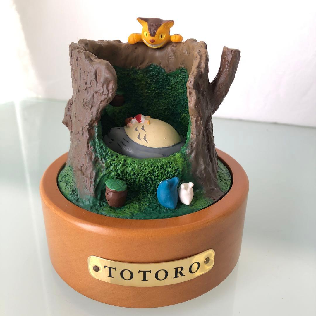 希少！　となりのトトロオルゴール　トトロとメイちゃん　名シーン