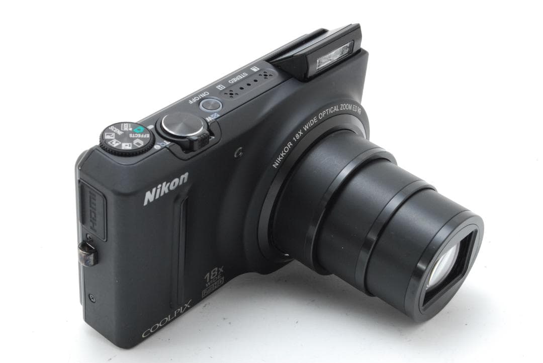 Nikon COOLPIX s9100 黒 デジタルカメラ 18倍光学ズーム