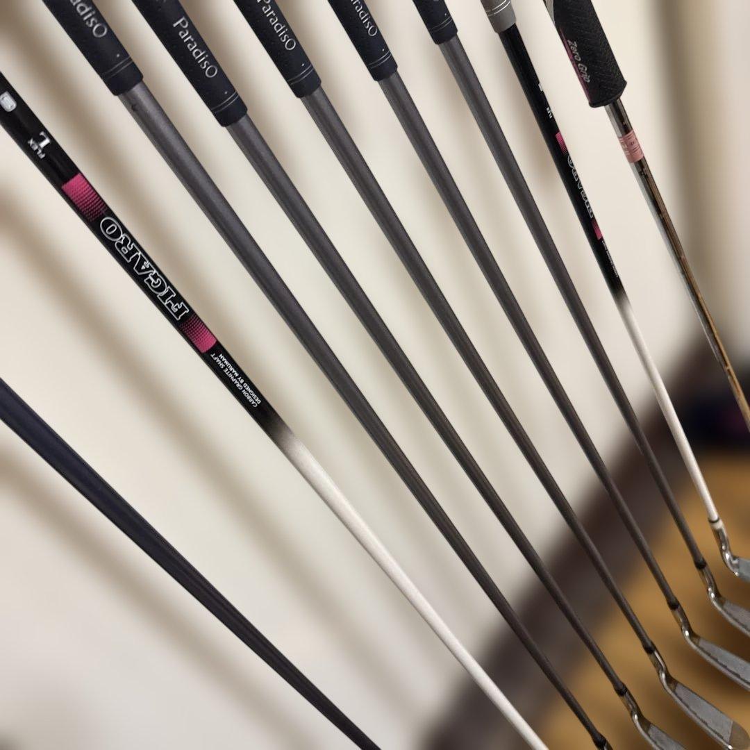 アーノルドパーマー　キャディバッグ　レディースゴルフクラブセット　最終値下げ中！