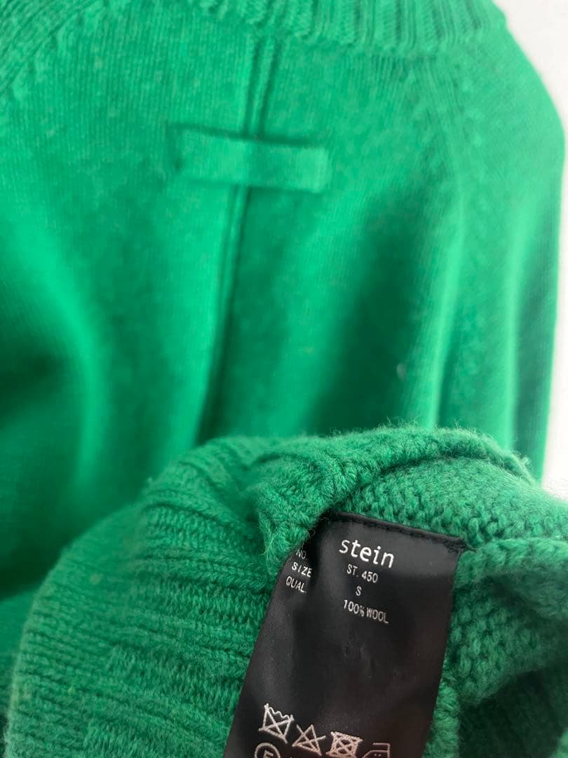 stein EX FINE LAMBS LOOSE HIGH NECK ニット