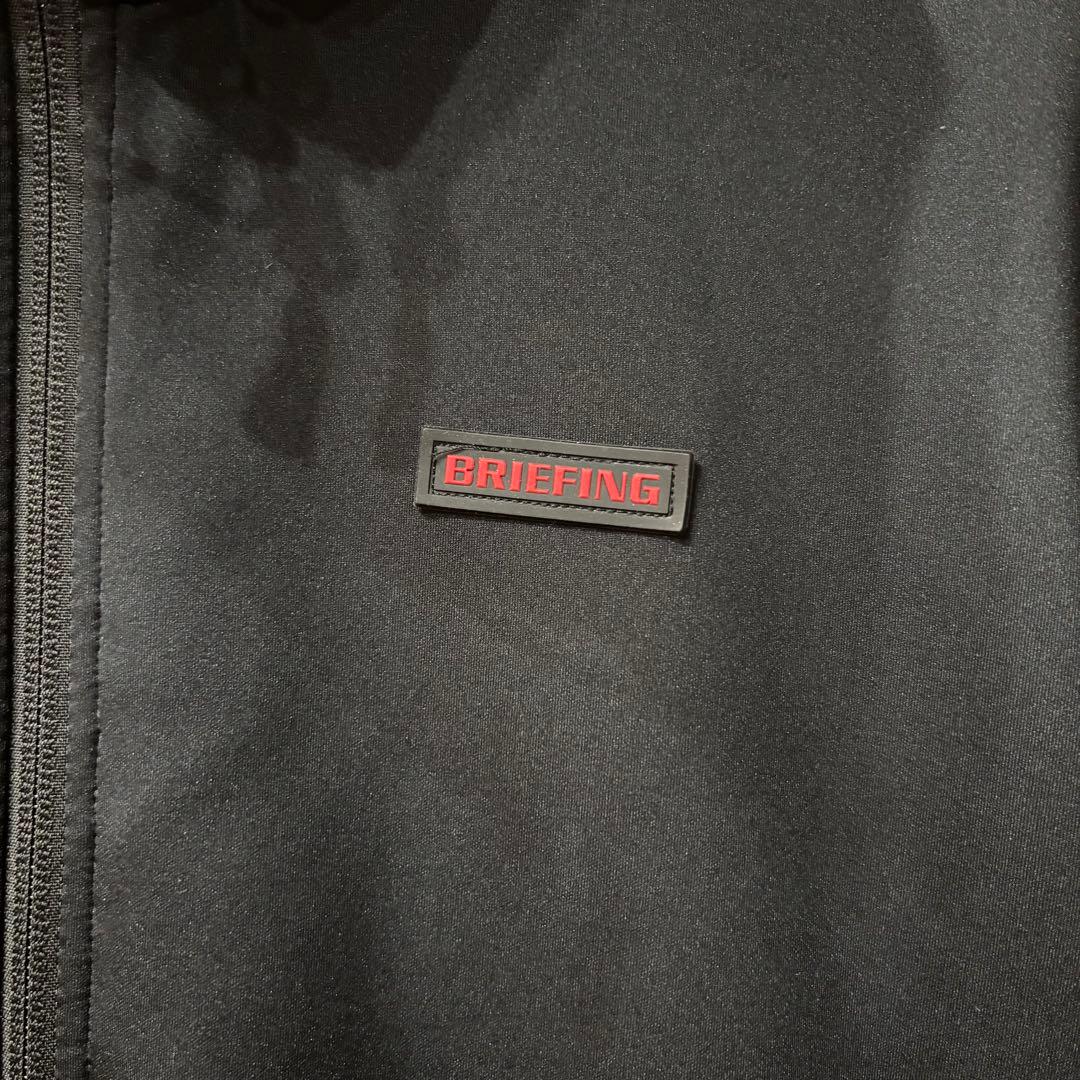 BRIEFING GOLF 3Dロゴパーカー　ブラック　メンズL