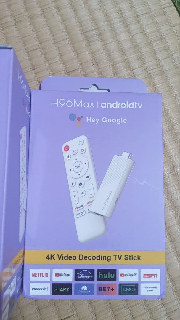 4K新品未使用品AndroidテレビstickTV大容量16GB