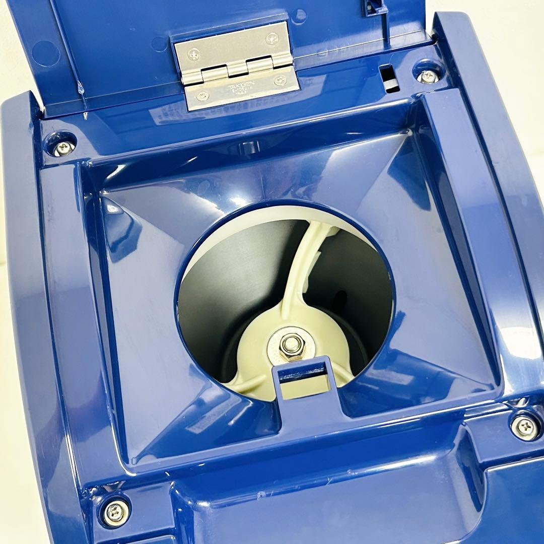 中部 業務用アイススライサー 氷削機 初雪 HC-18C-1 ブルー かき氷