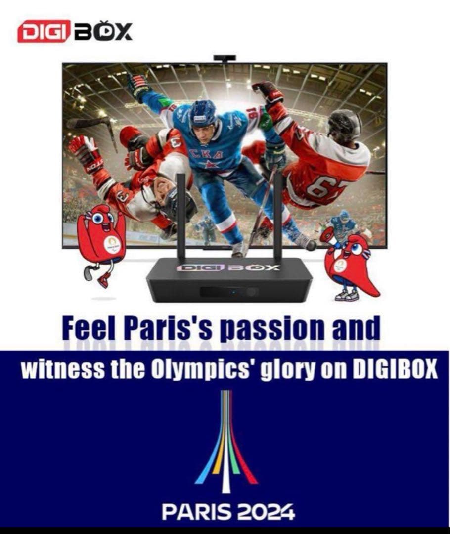 Digibox D3 Plusアメリカのスポーツや世界中の映画を楽しめる 新品！