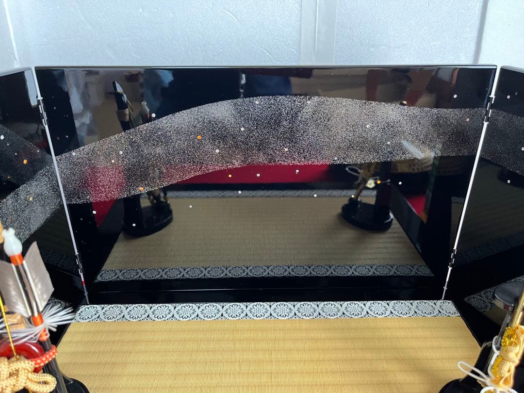 純金箔押之兜セット