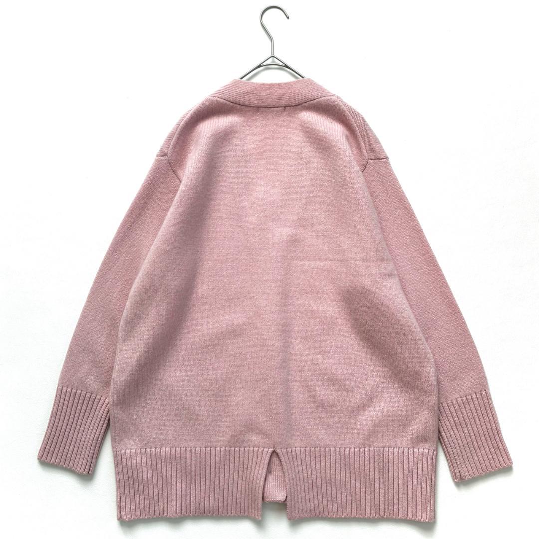 ノーリーズ NOLLEY’S カシミヤ ブレンド Vネック カーディガン