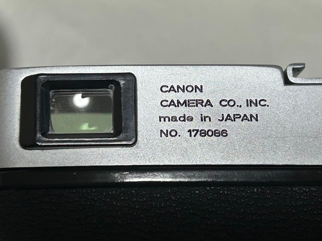 【使える！】Canon Canonet レンジファインダー美品！動作確認済み！