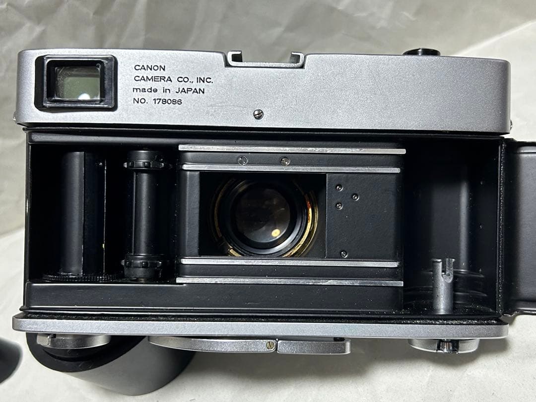 【使える！】Canon Canonet レンジファインダー美品！動作確認済み！