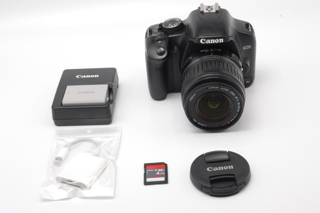 ★美品★一眼レフデビューに★Canon EOS KISS X2