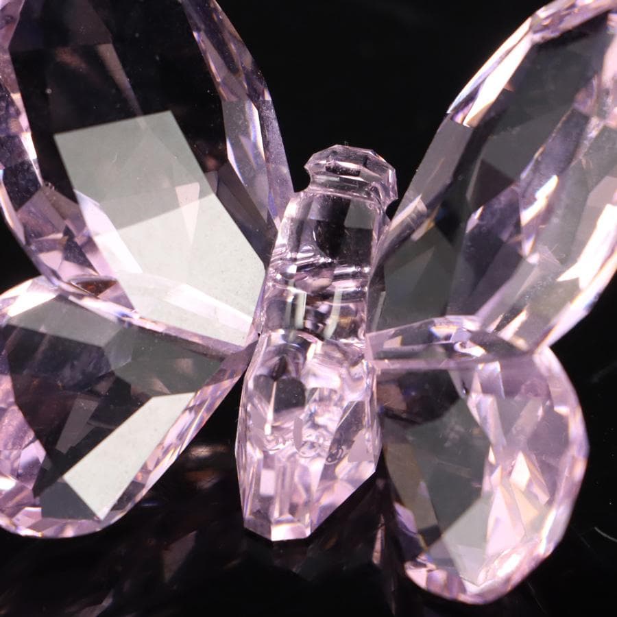 Y2435-6 スワロフスキー クリスタル バタフライ 蝶 3個セット