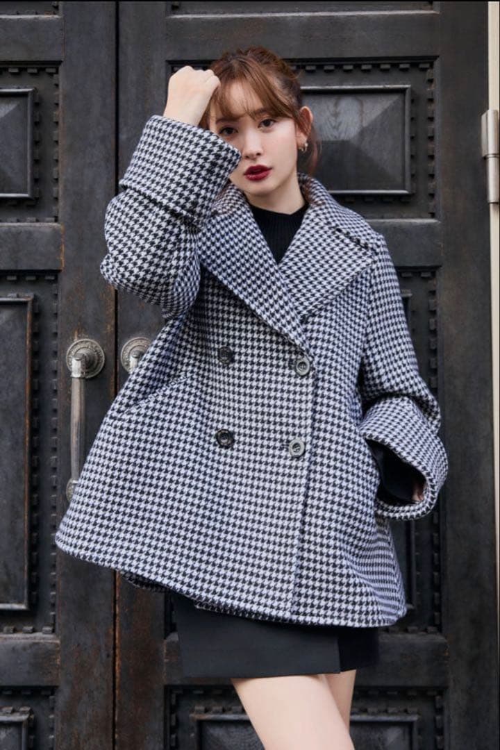 ジャケット・アウター Her lip to Proust Wool-Blend Melton Coat