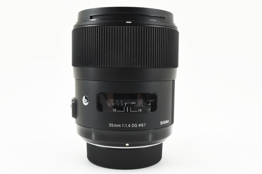 超美品　シグマ 35mm f1.4 DG HSM ニコン 箱 説明書付 C737