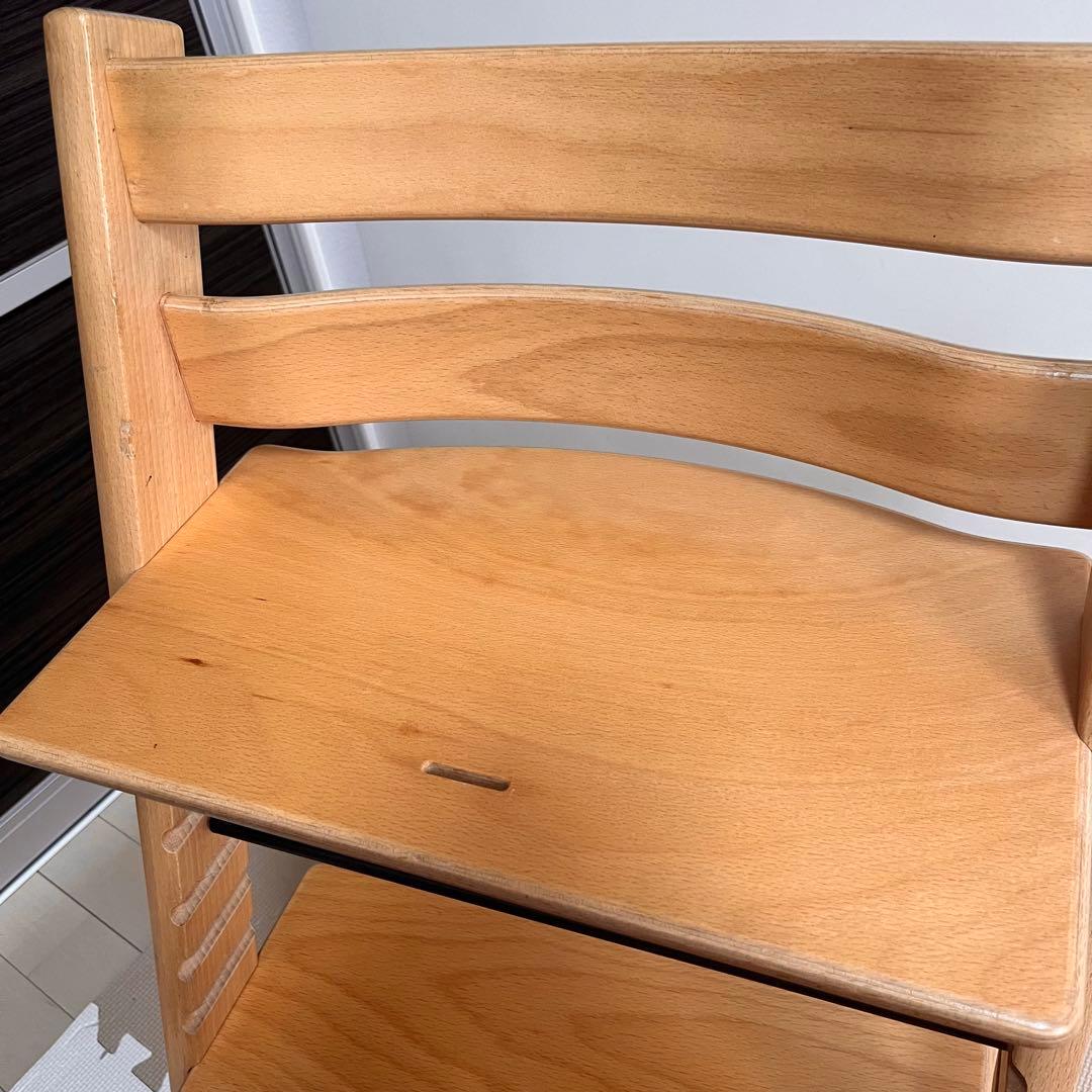 【新型】シリアル4　ストッケ トリップトラップナチュラル