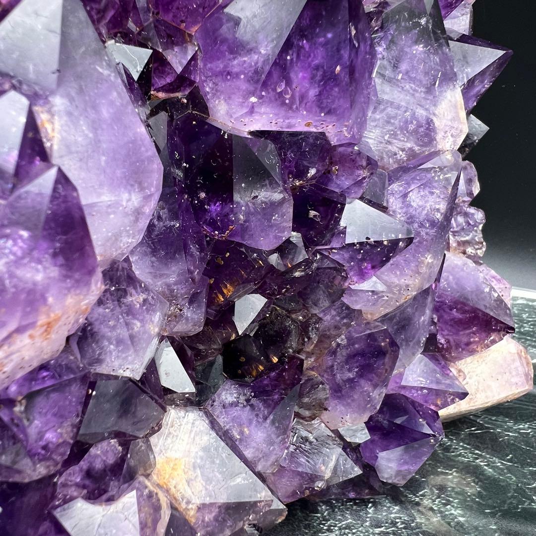 ☆特大サイズ美紫結晶☆最強浄化や魔除にも☆アメジストクラスター 天然石 原石