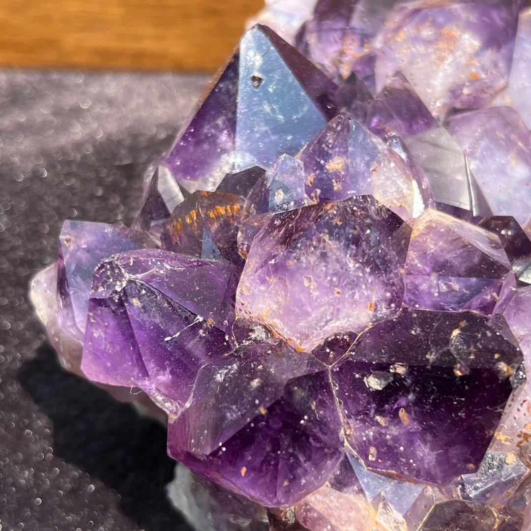 ☆特大サイズ美紫結晶☆最強浄化や魔除にも☆アメジストクラスター 天然石 原石