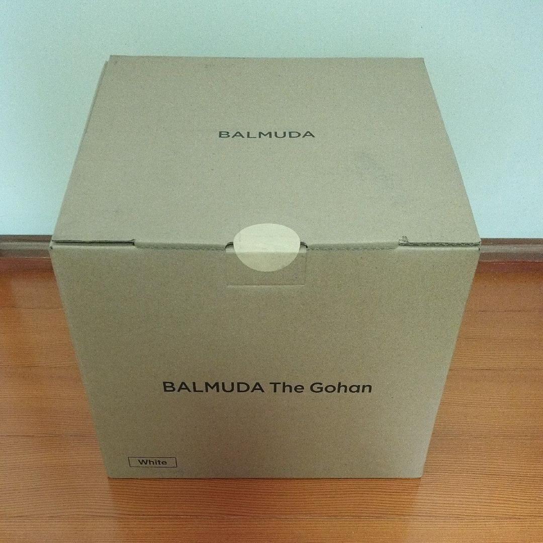 BALMUDA The Gohan K08A-WH ザ・ゴハン ホワイト 3合