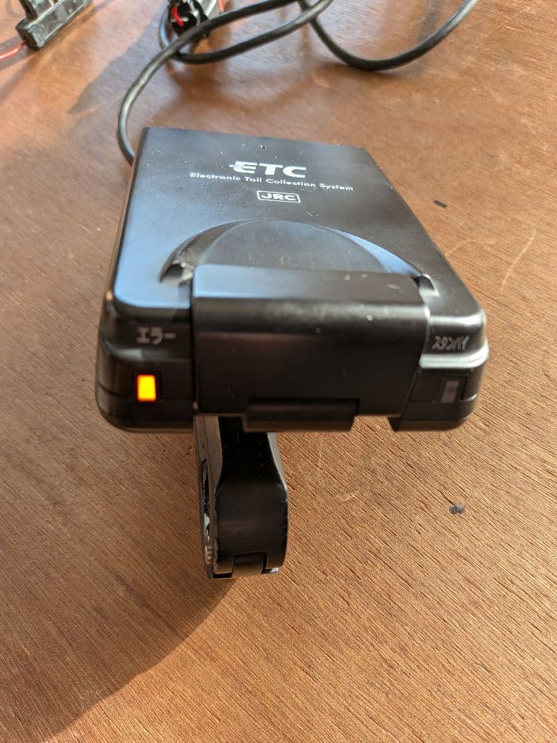 バイク用アンテナ一体型ETC　JRM12