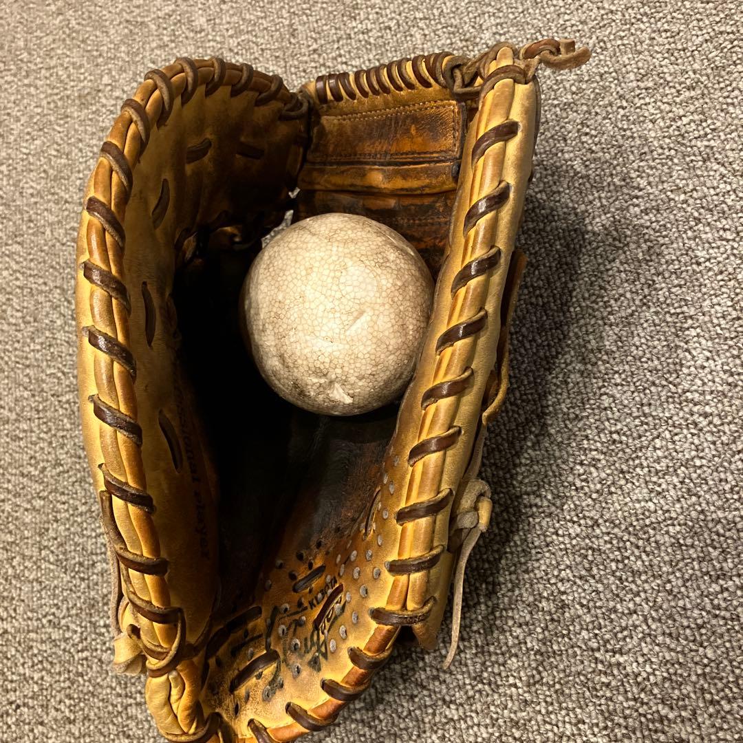 軟式革命　左投げ　ファーストミット　　久保田スラッガー　レア