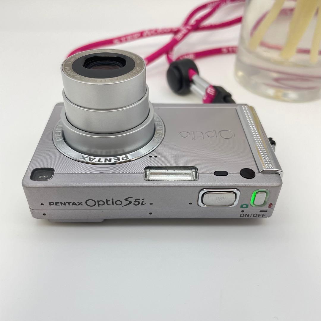 スマホ転送OK✨PENTAX Optio s5i✨動作確認済 可愛すぎるコンデジ