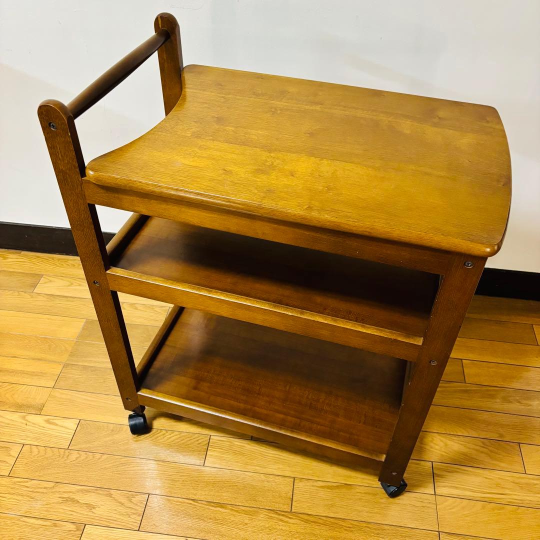 【希少品】キッチンワゴン　Kitchen cart キャスター付き　送料込み