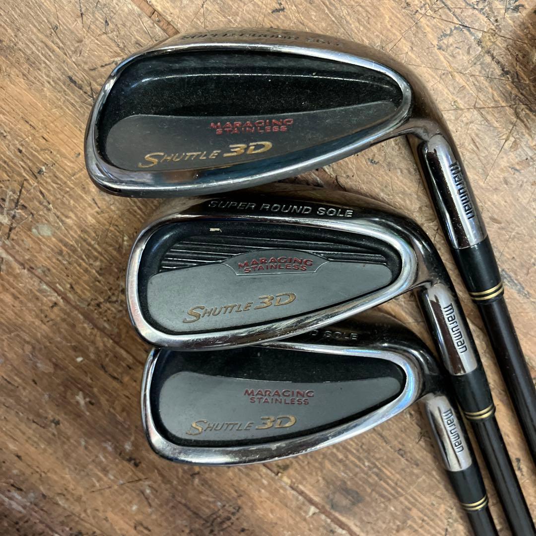 希少 マルマン マジスティ SHUTTLE 3D アイアンセット ゴルフクラブ