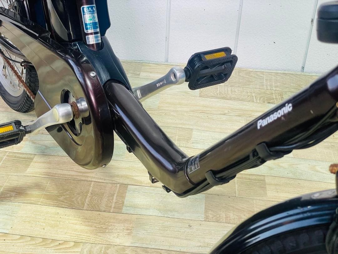 2991パナソニック8,アンペア　3人乗り対応子供乗せ　電動アシスト自転車