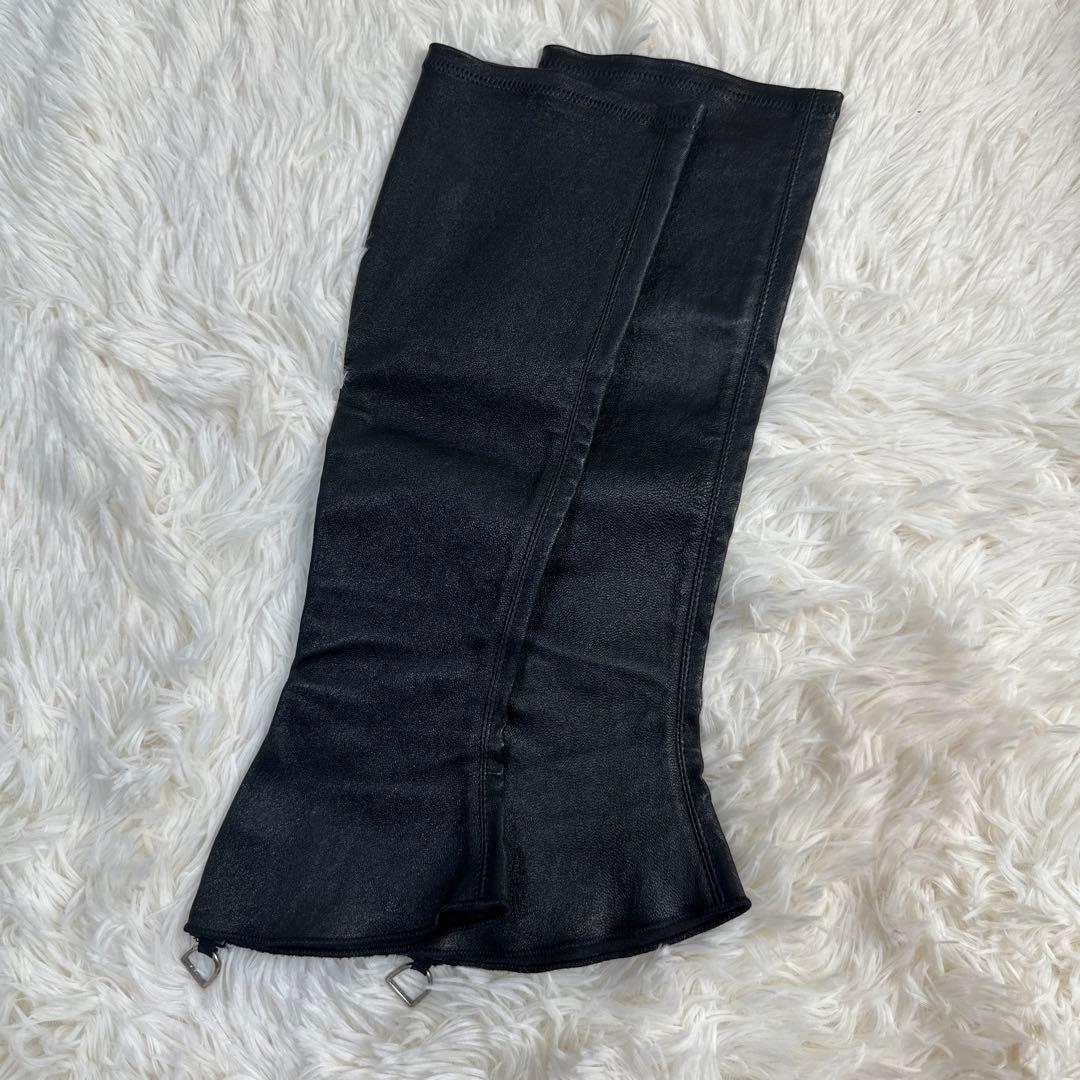 希少DIRK BIKKEMBERGS ブラックミュール＆ブーツ2way35.5