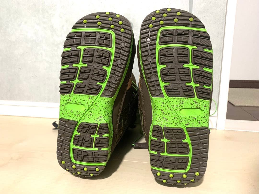 BURTONバートン⚫︎RULER スノーボードブーツ ブラウン/グリーン26cm