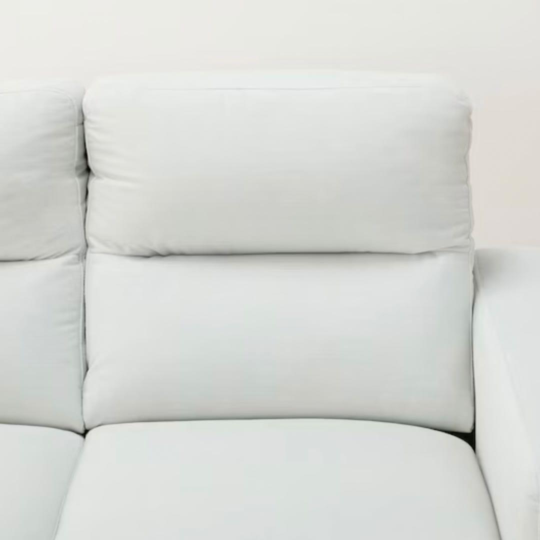 ニトリ 片肘カウチソファ 布張り 美品・使用感少なめ