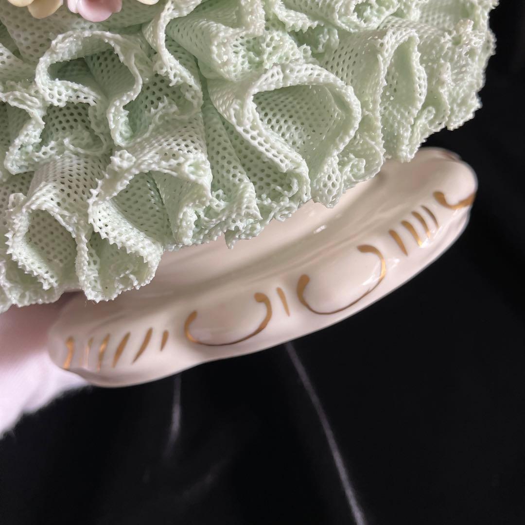 【匿名配送/希少】アイリッシュドレスデン/フィギュリン/エメラルドコレクション