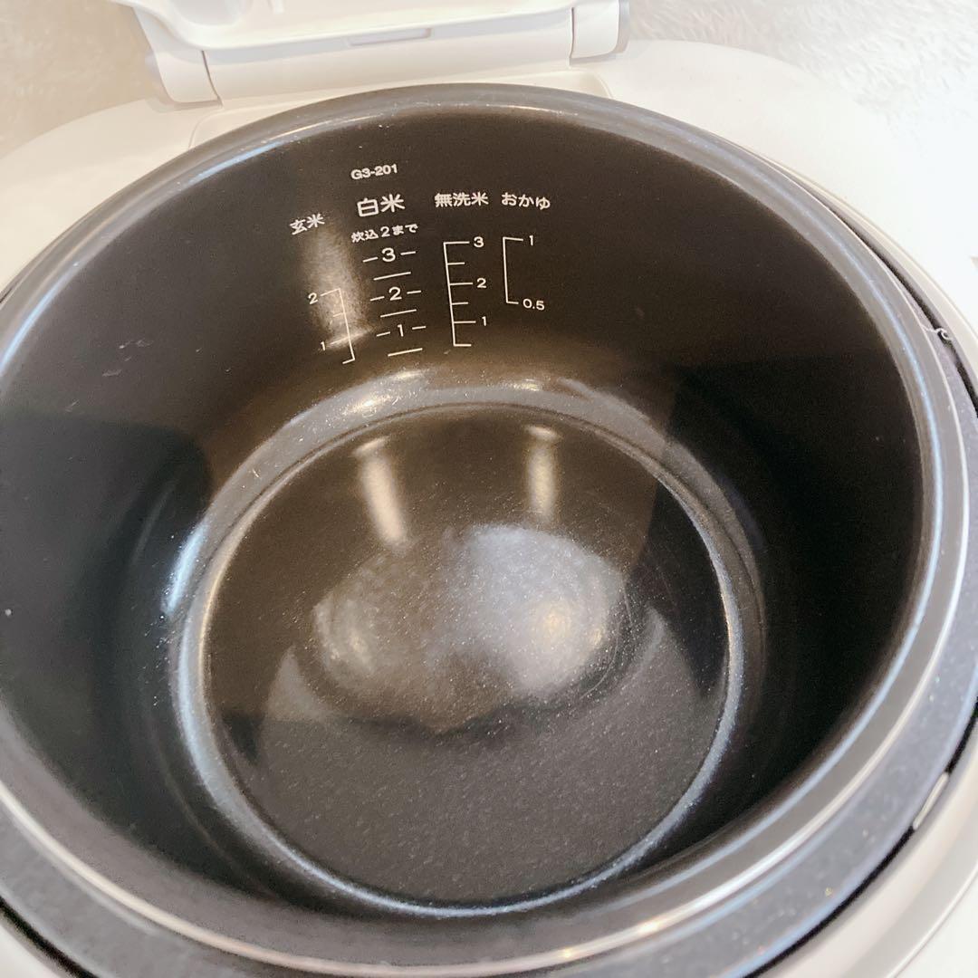 【美品】Balmuda The Gohan ホワイト K08A-WH 説明書付き