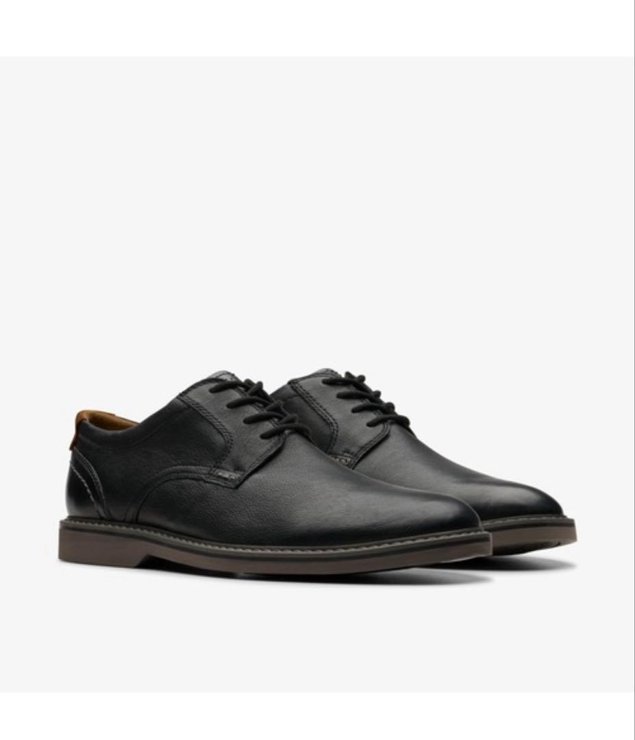 【新品】Clarks ラドクリフロー（ブラックレザー） 26.5cm