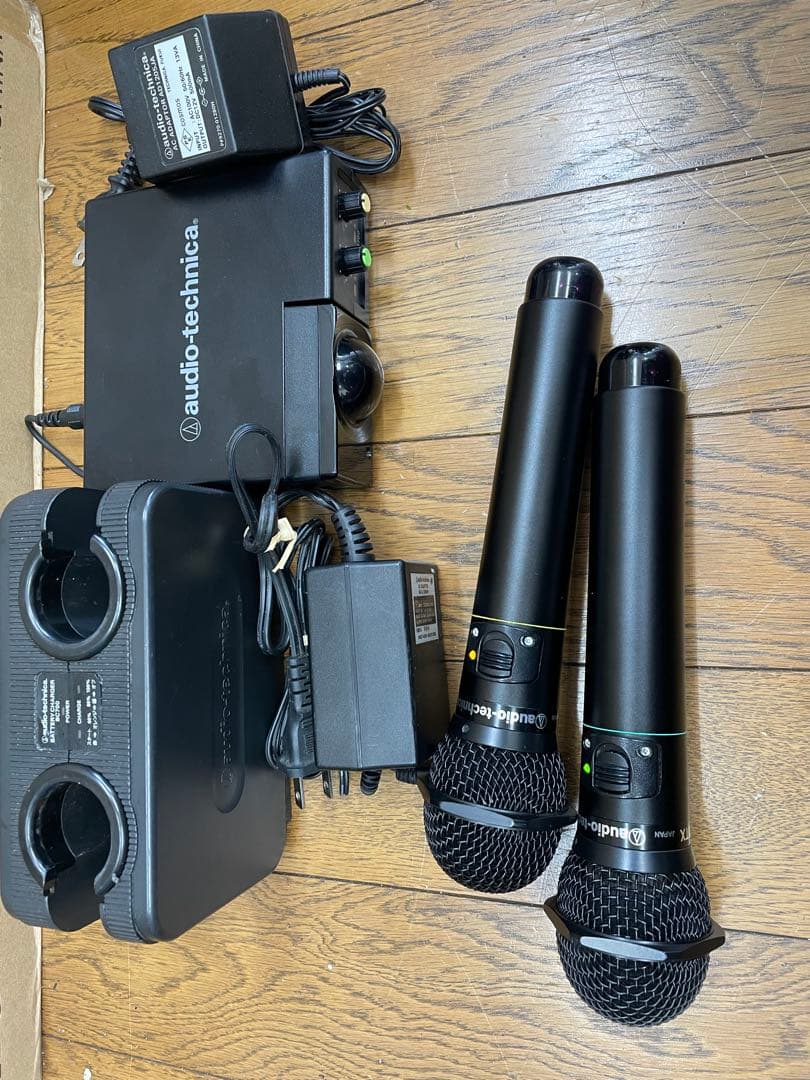 オーディオテクニカ製赤外線ワイヤレスマイクセットCR700+CLM7000極上