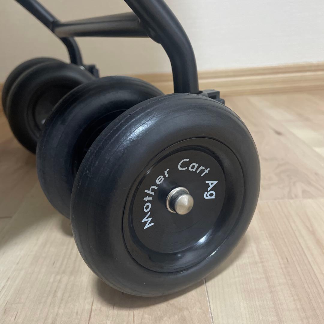 マザーカート2段式モノクロキャラクター柄 ペットカート