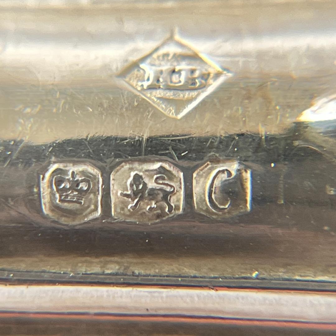 【Harrison Brothers】【純銀ハンドル】キングス バターナイフ