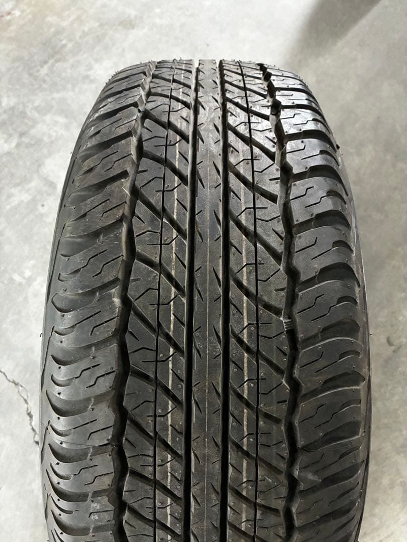 ランクル100 トヨタ純正　タイヤホイールセット 17インチ　ダンロップ