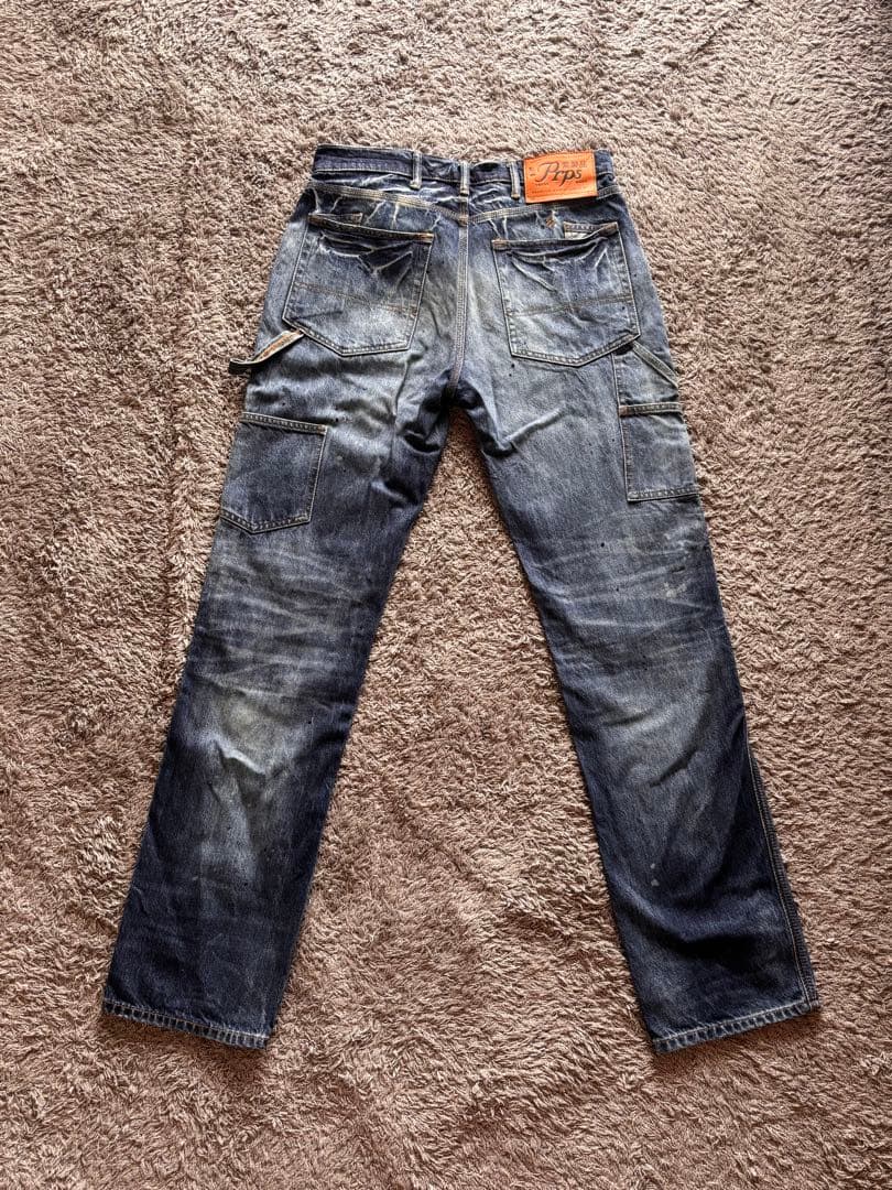 【ryoland 】PRPS 紫製品ピーアールピーエス　デニム　32