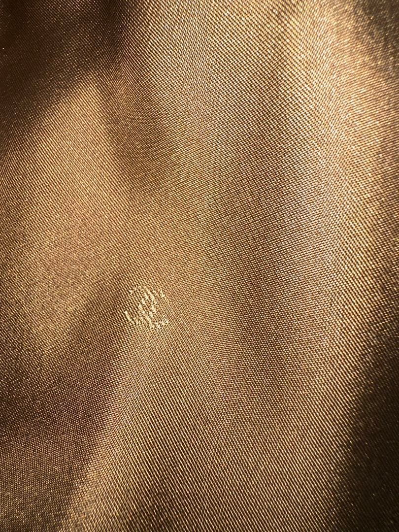 CHANEL ブラウン カシミヤ100%ウール ピーコート ゴールドボタン42