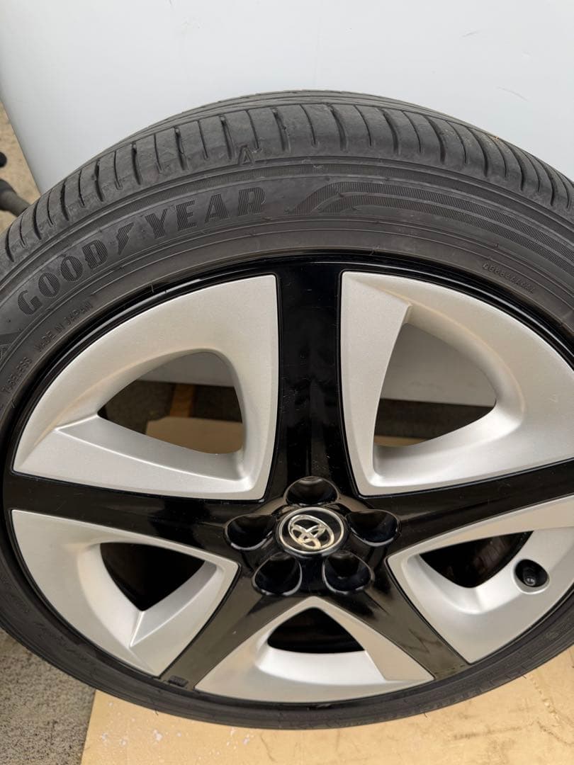 TOYOTA50Kプリウス純正17インチアルミホイールセットグットイヤーイーグル