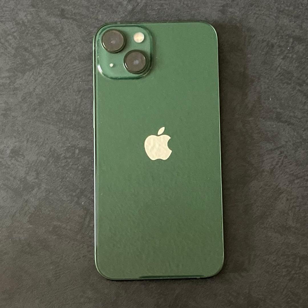 iPhone13 グリーン 128GB SIMフリー おまけでケース付き