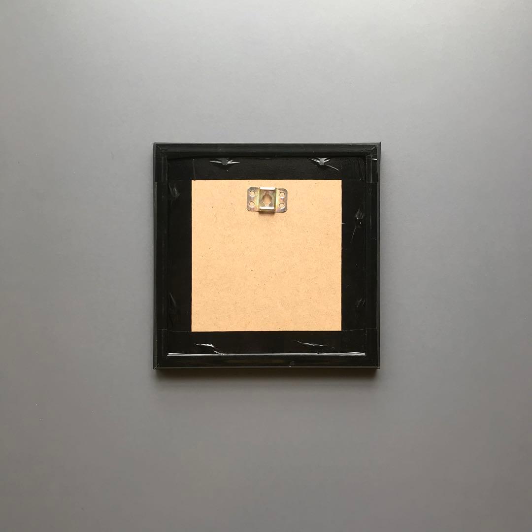 一点もの インド手刺繍 幾何学模様 アート｜ミラーワーク 額装