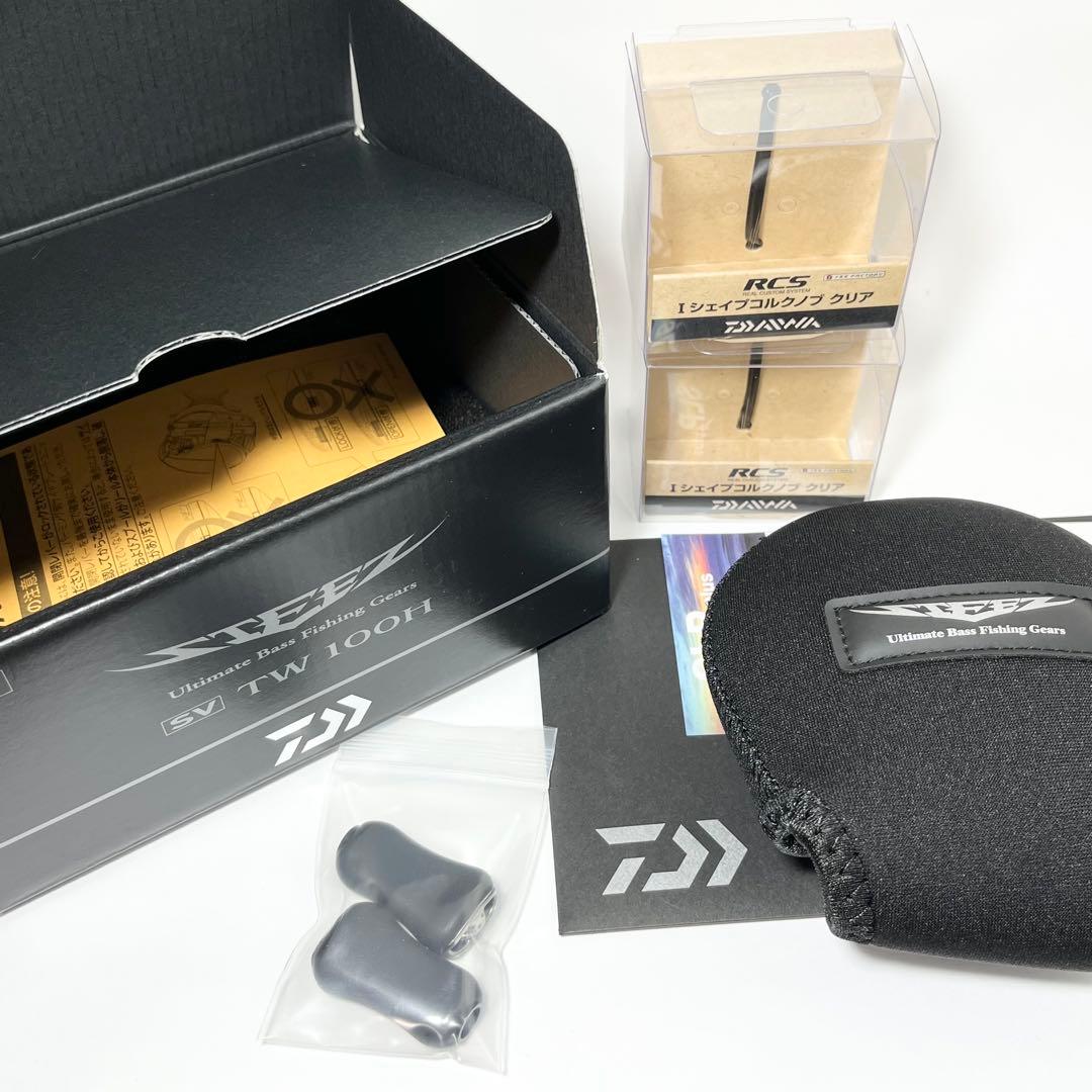 DAIWA STEEZ SV TW 100H コルクノブ仕様