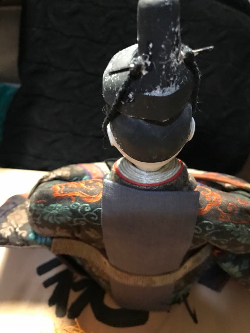 美形瓜顔　雛人形　京都料亭所有の明治期有職親王飾り　大きいサイズ木箱付