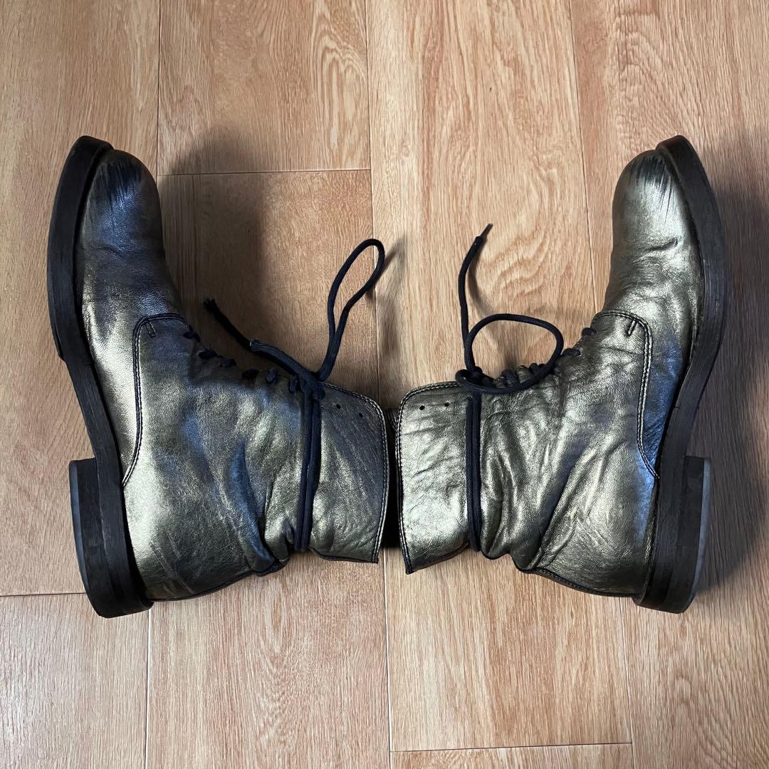 Ann Demeulemeester 2006aw メタリックブーツ希少品 箱付