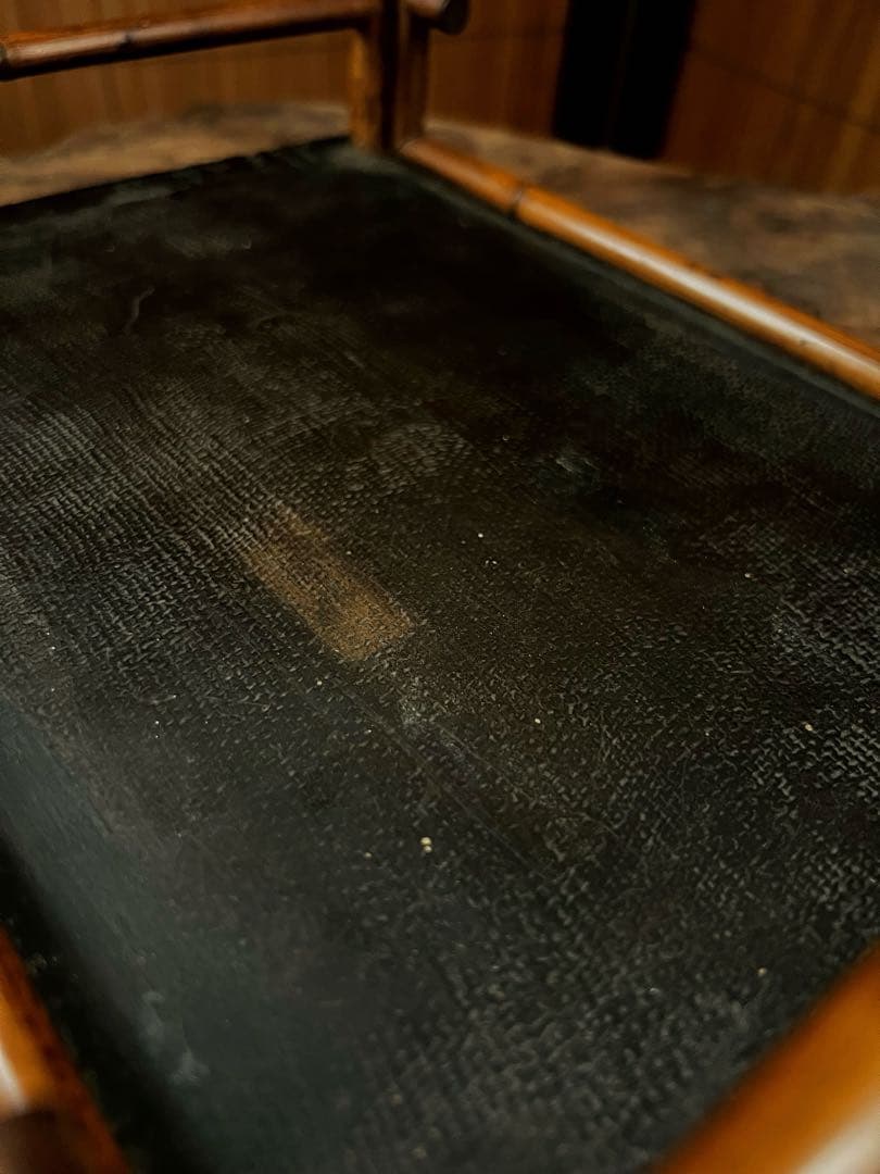 小型 古竹工細工 花台 香台 盆栽台