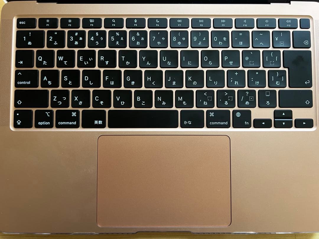 MacBook 2020年モデル　M1チップ　ローズゴールド 日本語配列