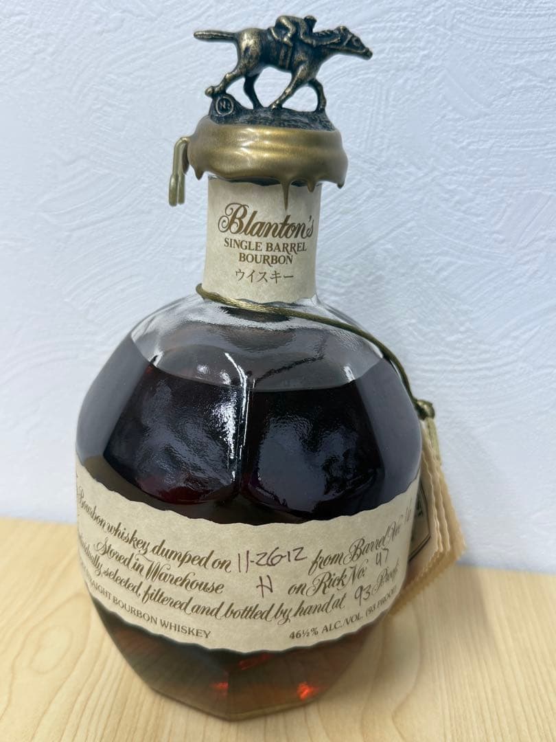 Blanton's ブラントン シングルバレル　93PROOF 1993年未開封