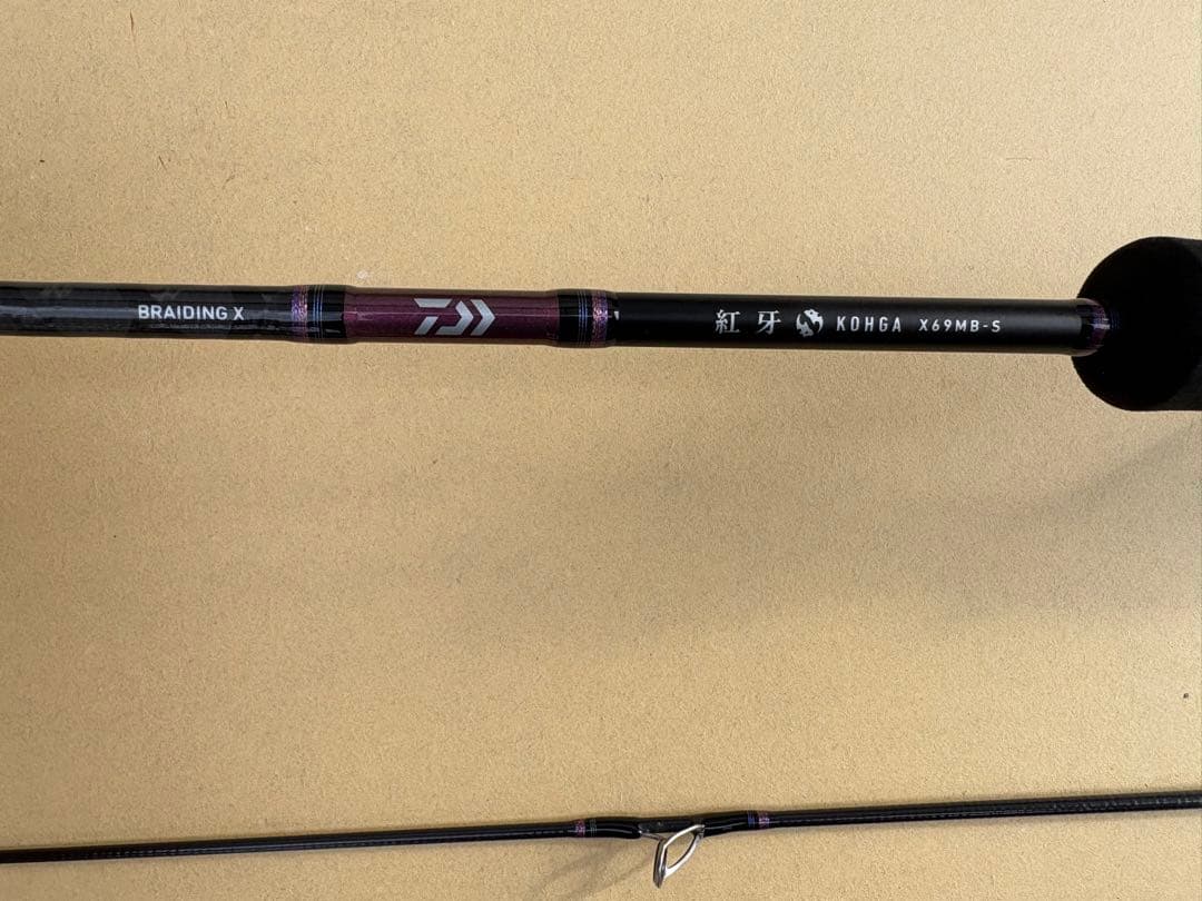ダイワ　紅牙　KOHGA X69MB-S Daiwa タイラバ